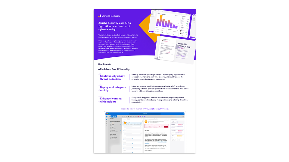 API-Driven Email Security