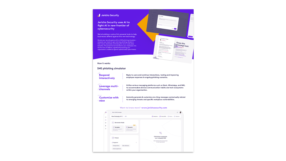 SMS Phishing Simulator